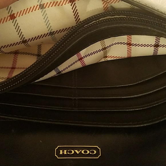 Coach leather wallet