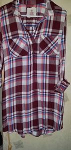 Flannel Shirt dress