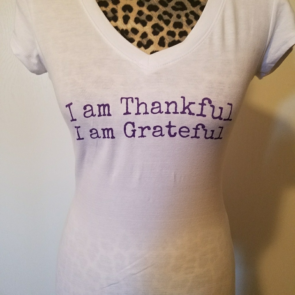 NWOT Tshirts with inspirational message