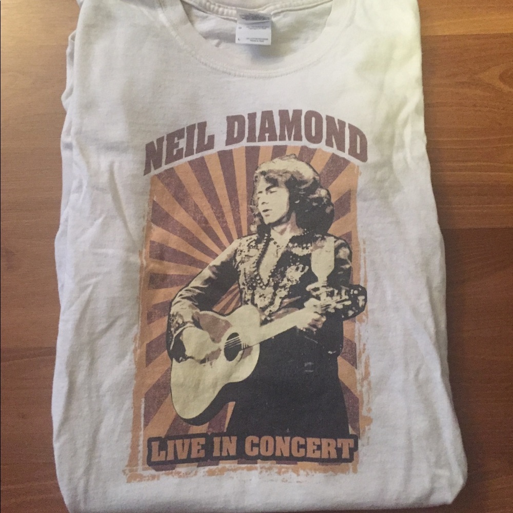 Vintage Neil diamond concert Shirt!!!