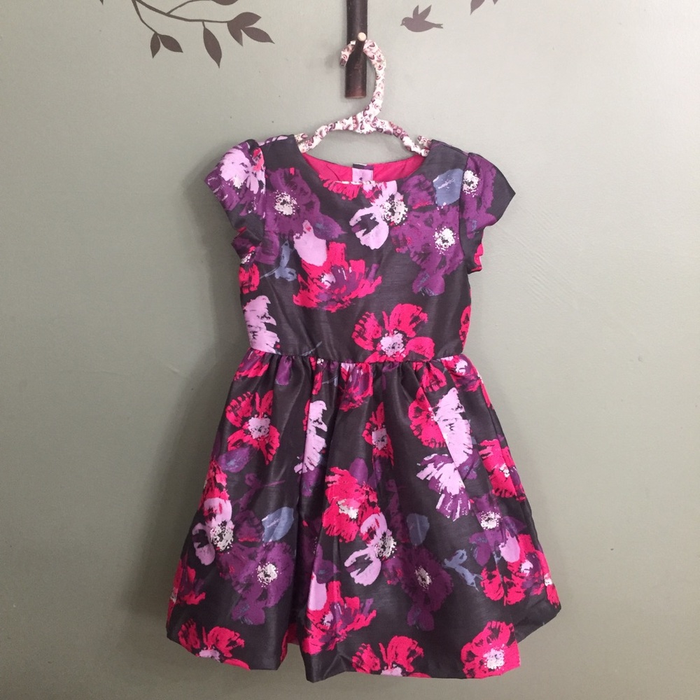 NWT Gymboree Floral Dress, 6