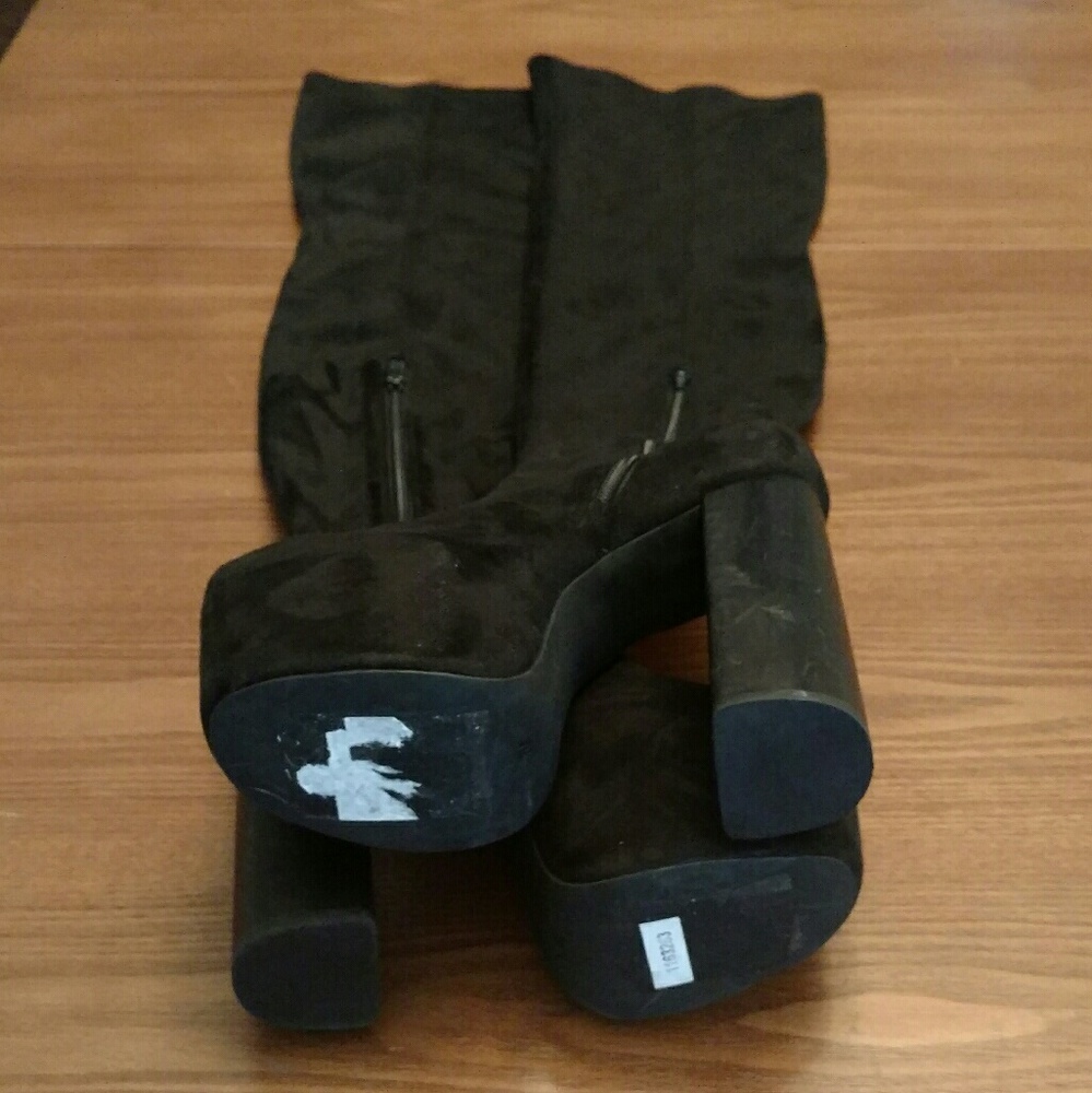 JEFFREY CAMPBELL Bad Girl Thigh High Boots - Picture 7 of 8