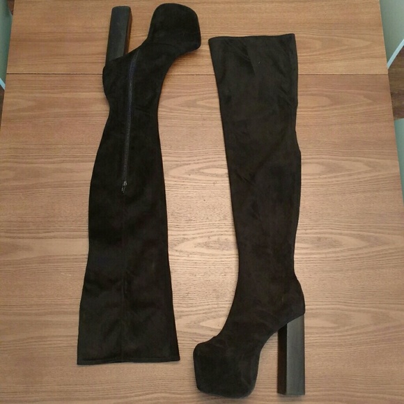 JEFFREY CAMPBELL Bad Girl Thigh High Boots - Picture 6 of 8