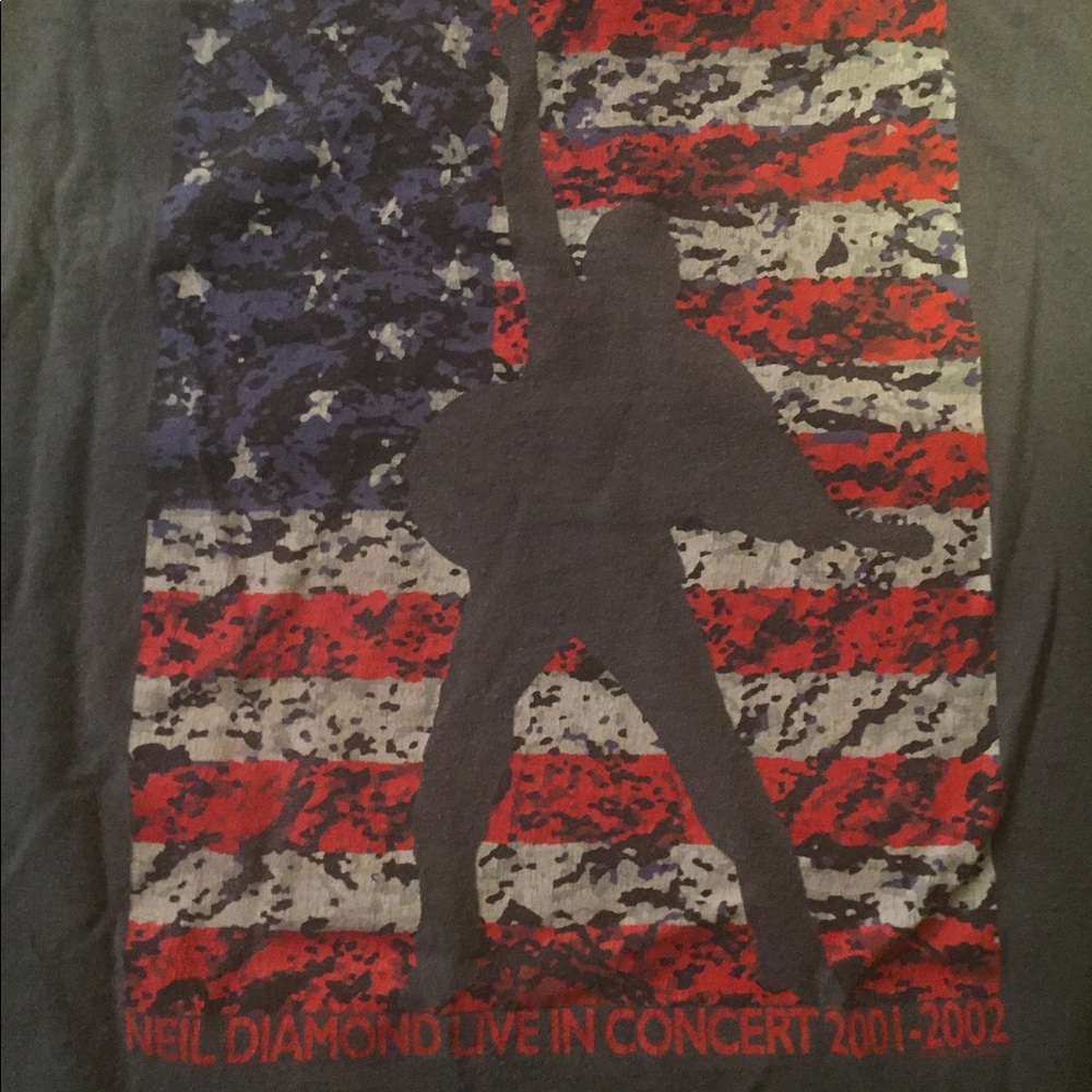 Vintage Neil diamond 2001-02 tour shirt 👚