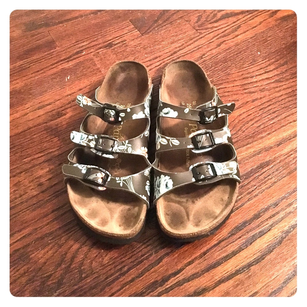 Papillio by Birkenstock floral pattern sandals