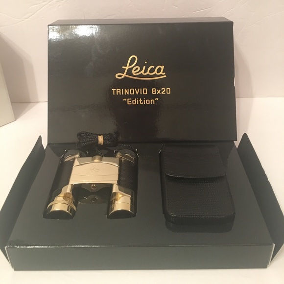 LEICA Other - NIB LEICA GOLD TRINOVID 8x20 EDITION BINOCULARS