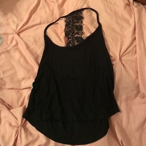 Lace tank top