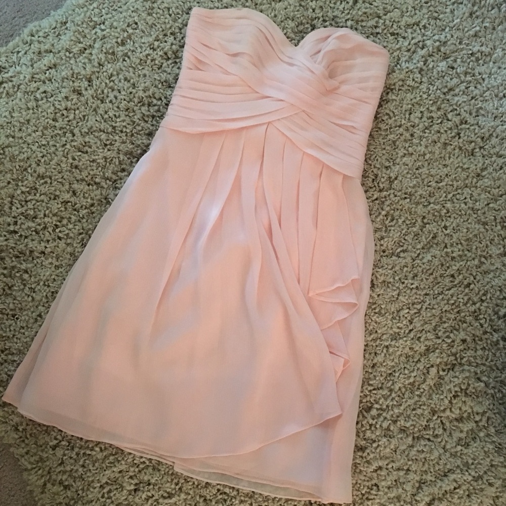Rose pink bridesmaid dress size 4!
