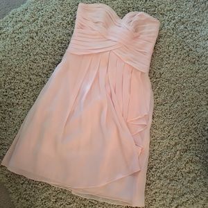 Rose pink bridesmaid dress size 4!