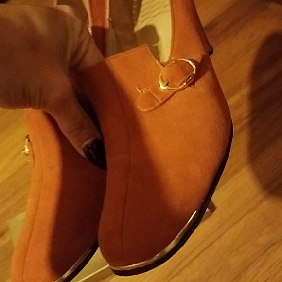 Gold toe lined mule new - Picture 3 of 3