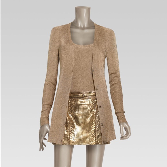 gucci sweater gold