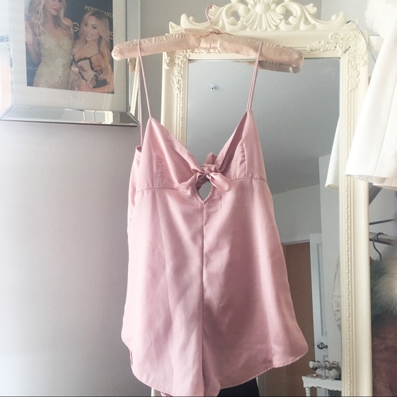 Reformation Dresses & Skirts - Silky pink romper