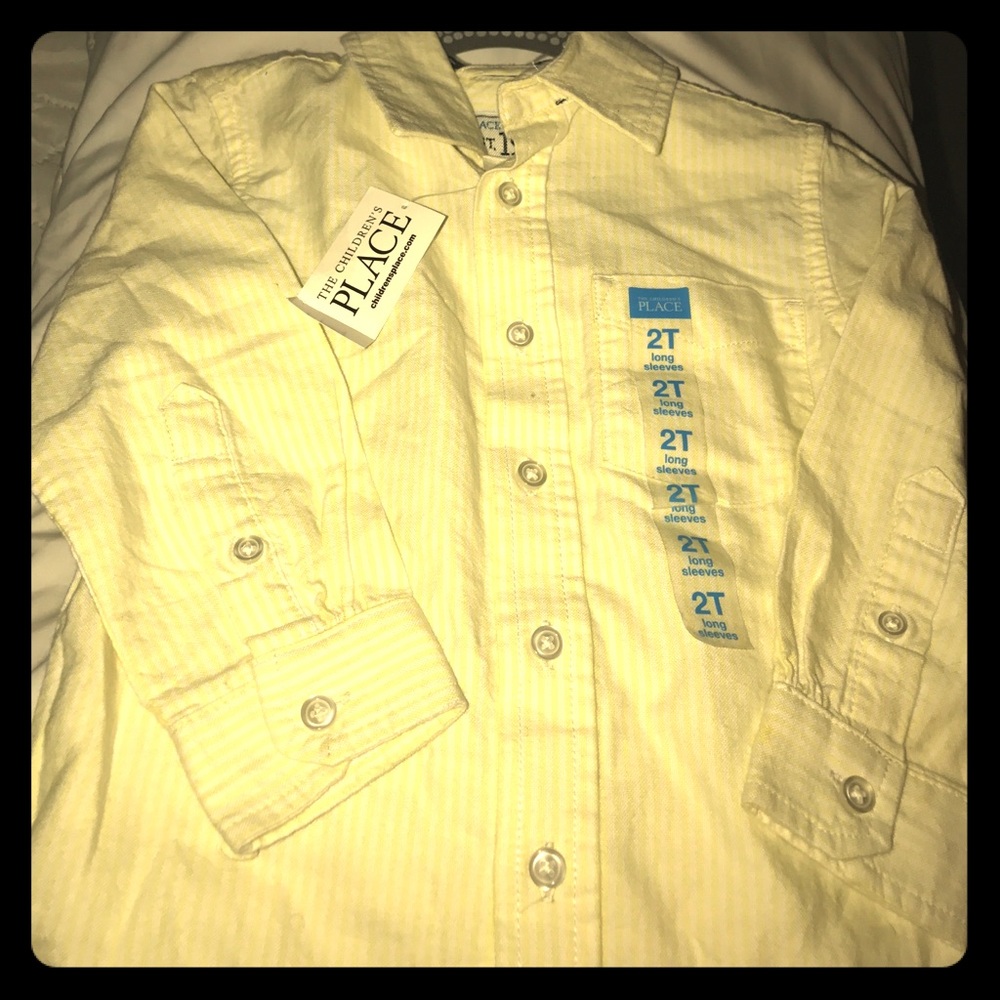 Children's place toddler button up