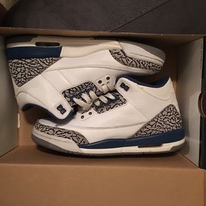 Jordan retro 3 true blue