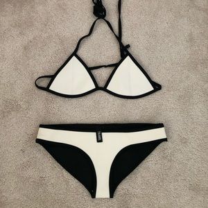 White Triangl bikini
