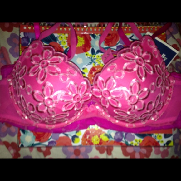 ❤️2 Aerie pink lace balconette  bra bundle - Picture 2 of 8