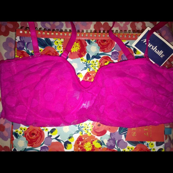 ❤️2 Aerie pink lace balconette  bra bundle - Picture 4 of 8