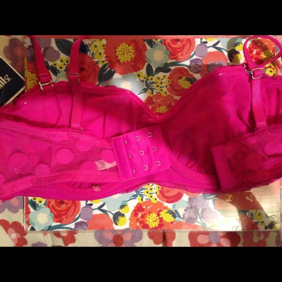 ❤️2 Aerie pink lace balconette  bra bundle - Picture 5 of 8