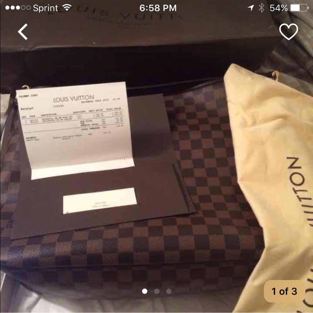 Authentic 2016 Damier delightful mm