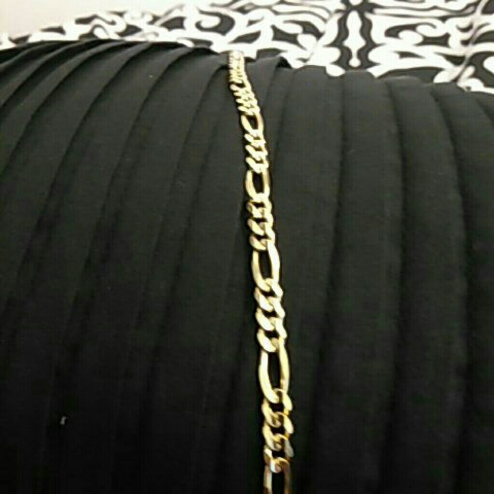 4.5mm 14k Figaro 24"