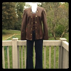 ‼️$5 Sale‼️Anthracite Brown Textured Jacket