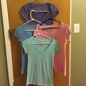 4 No Boundaries Brand V Necks