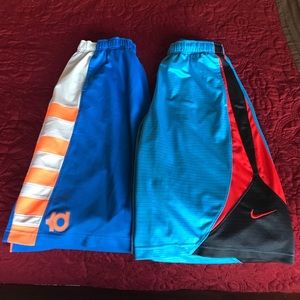 2 pair boys XL Nike shorts