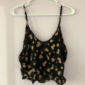 Floral tank top