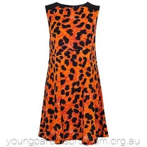 Animal Print French Connection Dress
