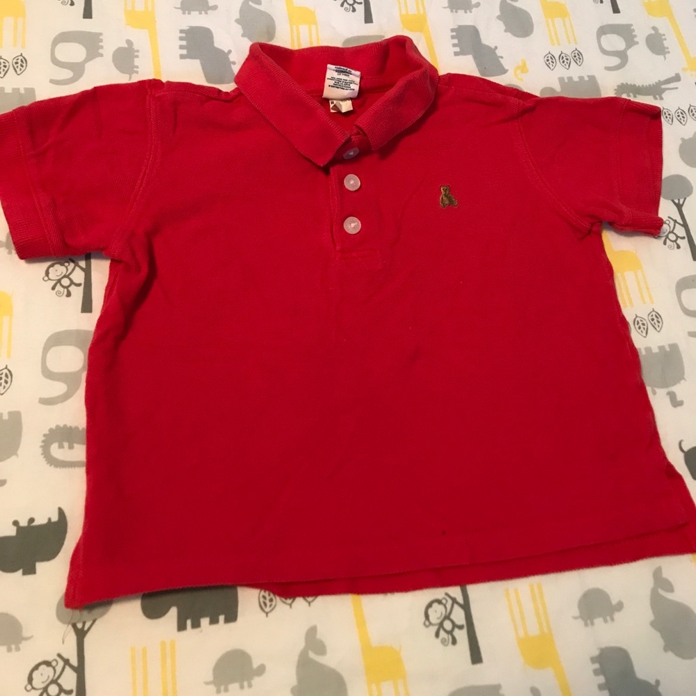 Baby Gap red polo