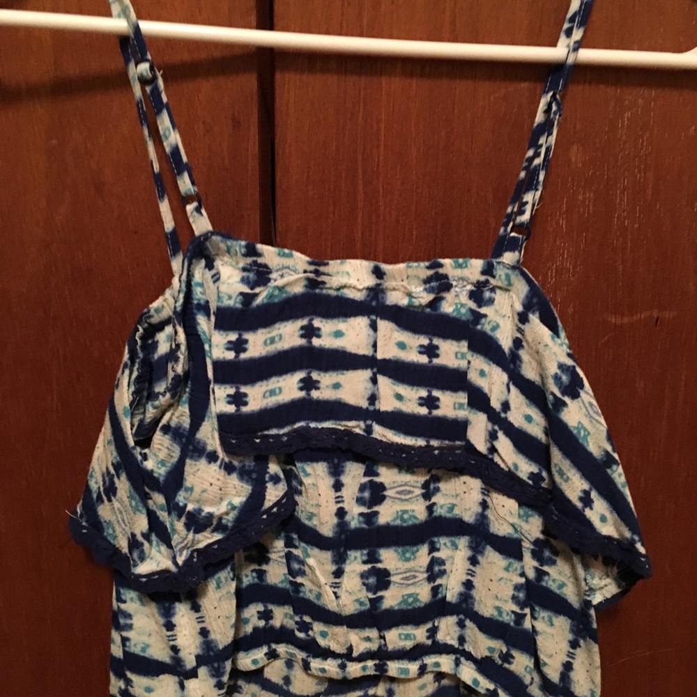 Tye-Dye cropped tank