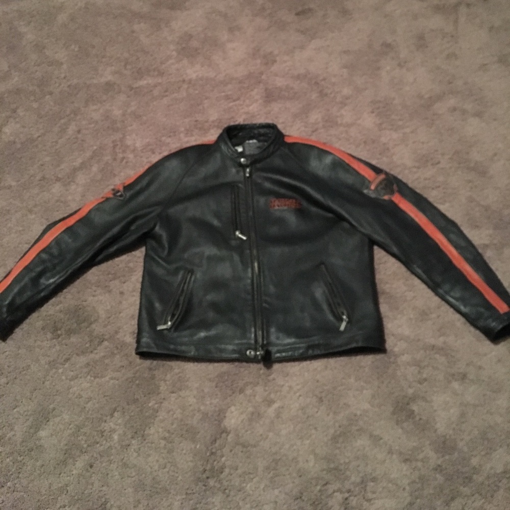 Harley Davidson leather coat