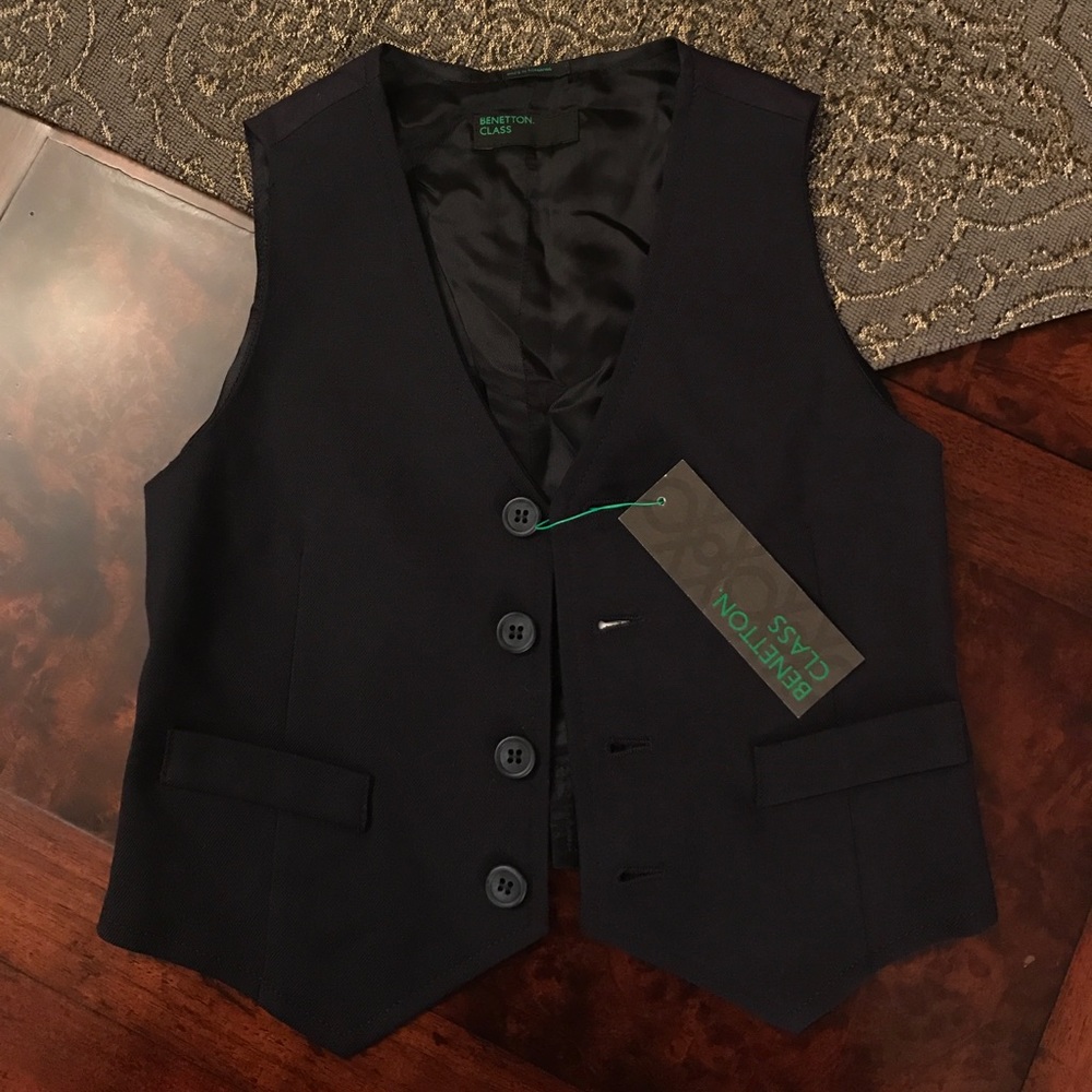 NWT boy vest