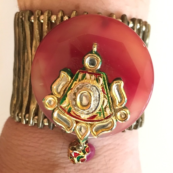 Bejeweled Stretch Cuff - Picture 1 of 3