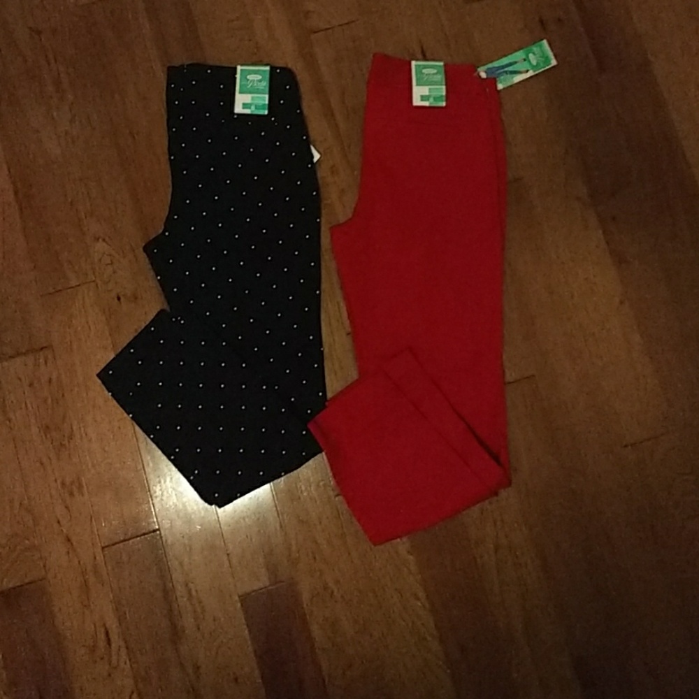 2 pair of old navy pixie pants.