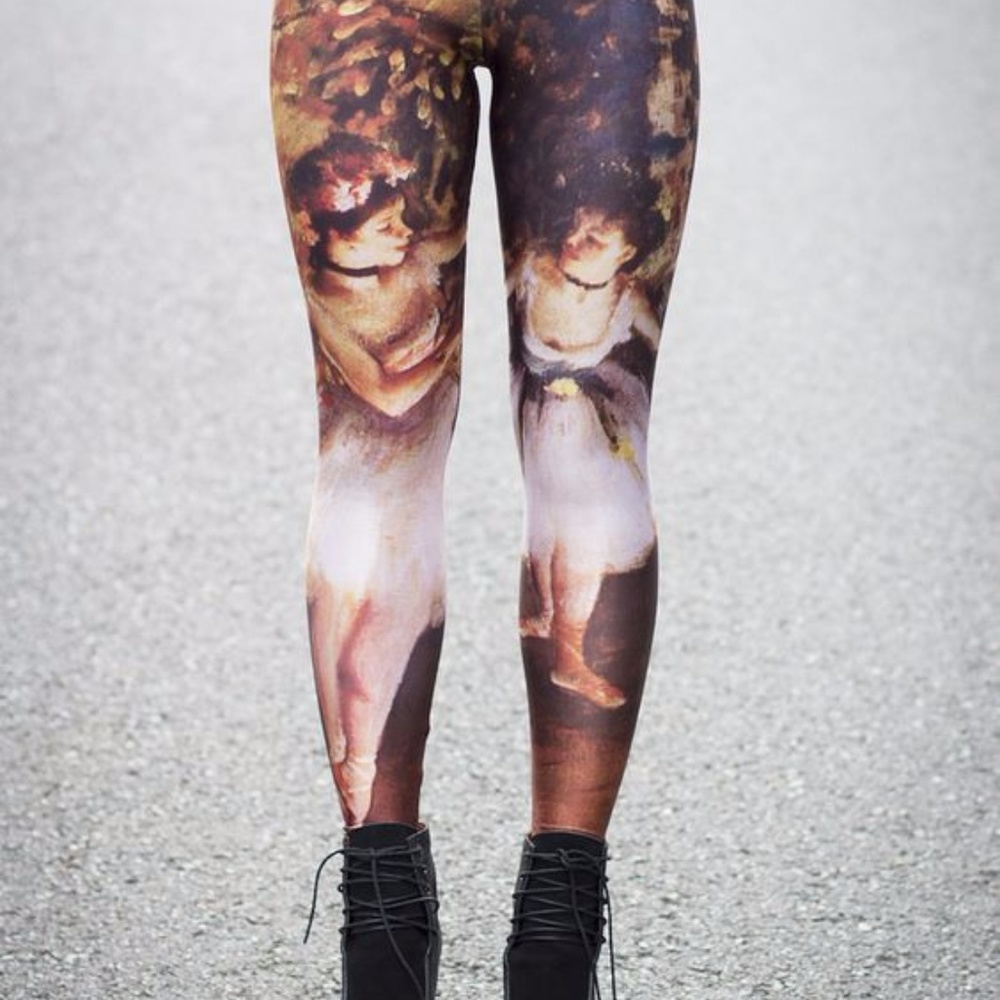 NWOT BlackMilk Degas Two Dancers Leggings - Picture 3 of 8