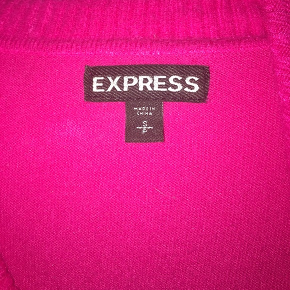 Express - Pink Sweater - Picture 3 of 3