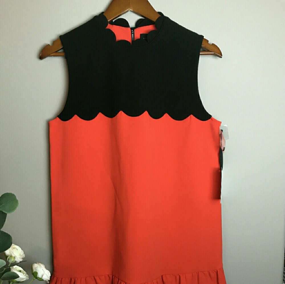 *HP M Victoria Beckham Orange Halloween Dress - Picture 3 of 8
