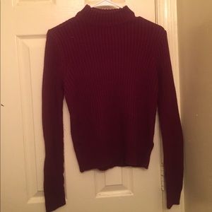 H&M Burgundy Sweater
