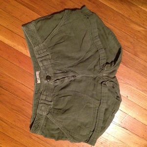 Comfy Army Green Shorts