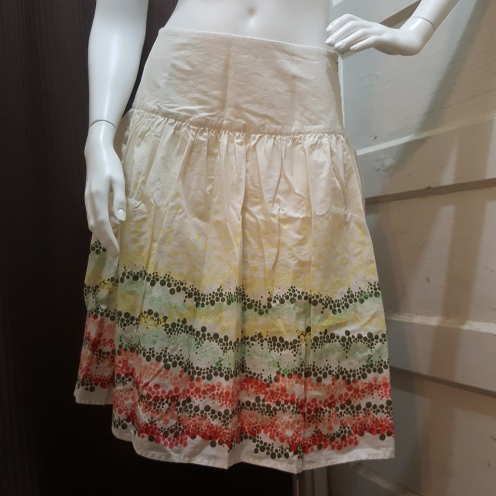 🔷️ J.Jill Boho Skirt Women's Size 4P