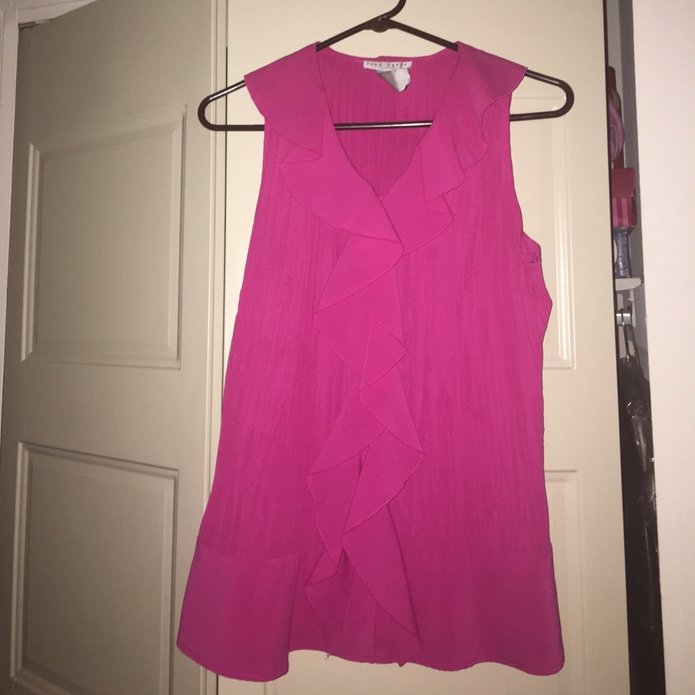 Fred David - Pink sleeveless top