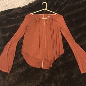 American eagle boho long sleeve shirt