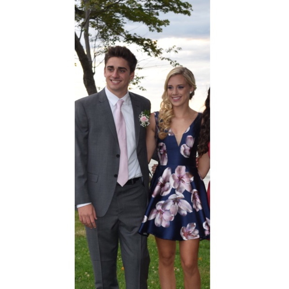 Floral Cocktail Gown - Picture 3 of 5