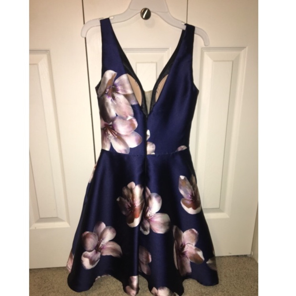 Floral Cocktail Gown - Picture 5 of 5