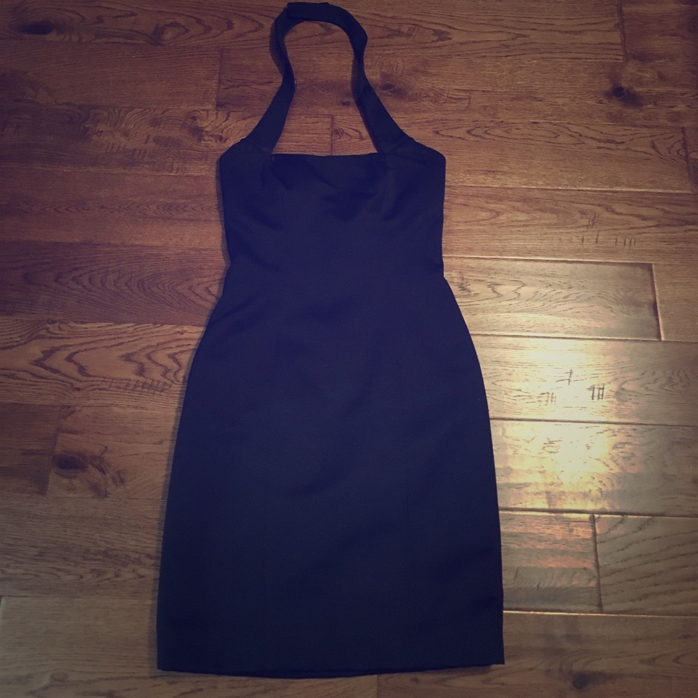 Victor Costa black dress