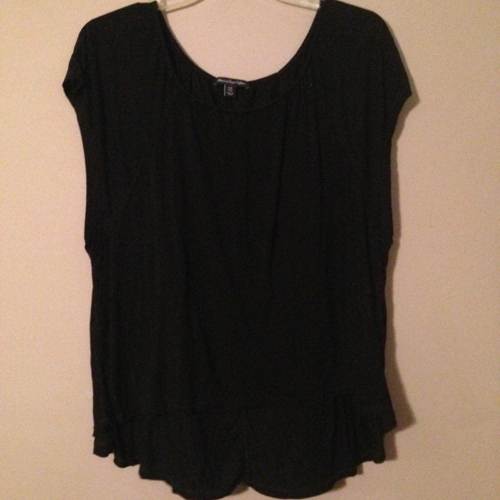Black American Eagle Tshirt