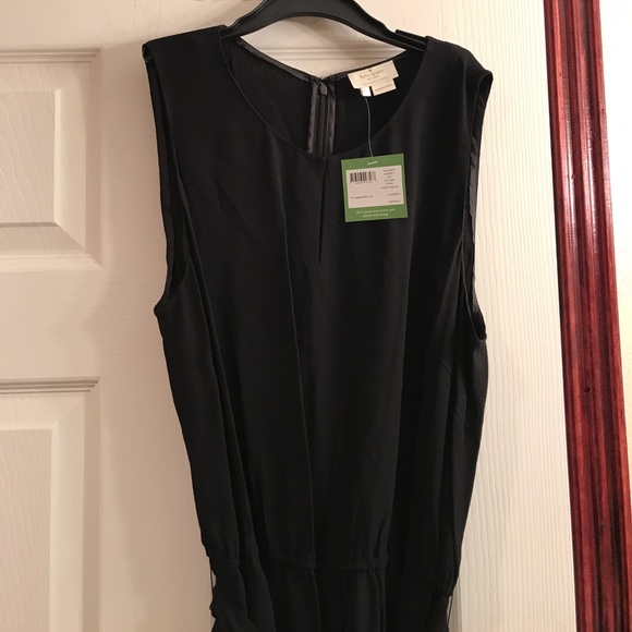 Kate Spade black romper-size L. NWT - Picture 3 of 6