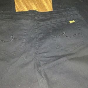 Bill Blass black jeans sz 18