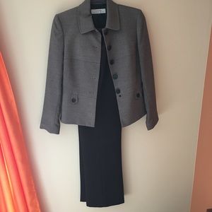 Brown Tahari suit